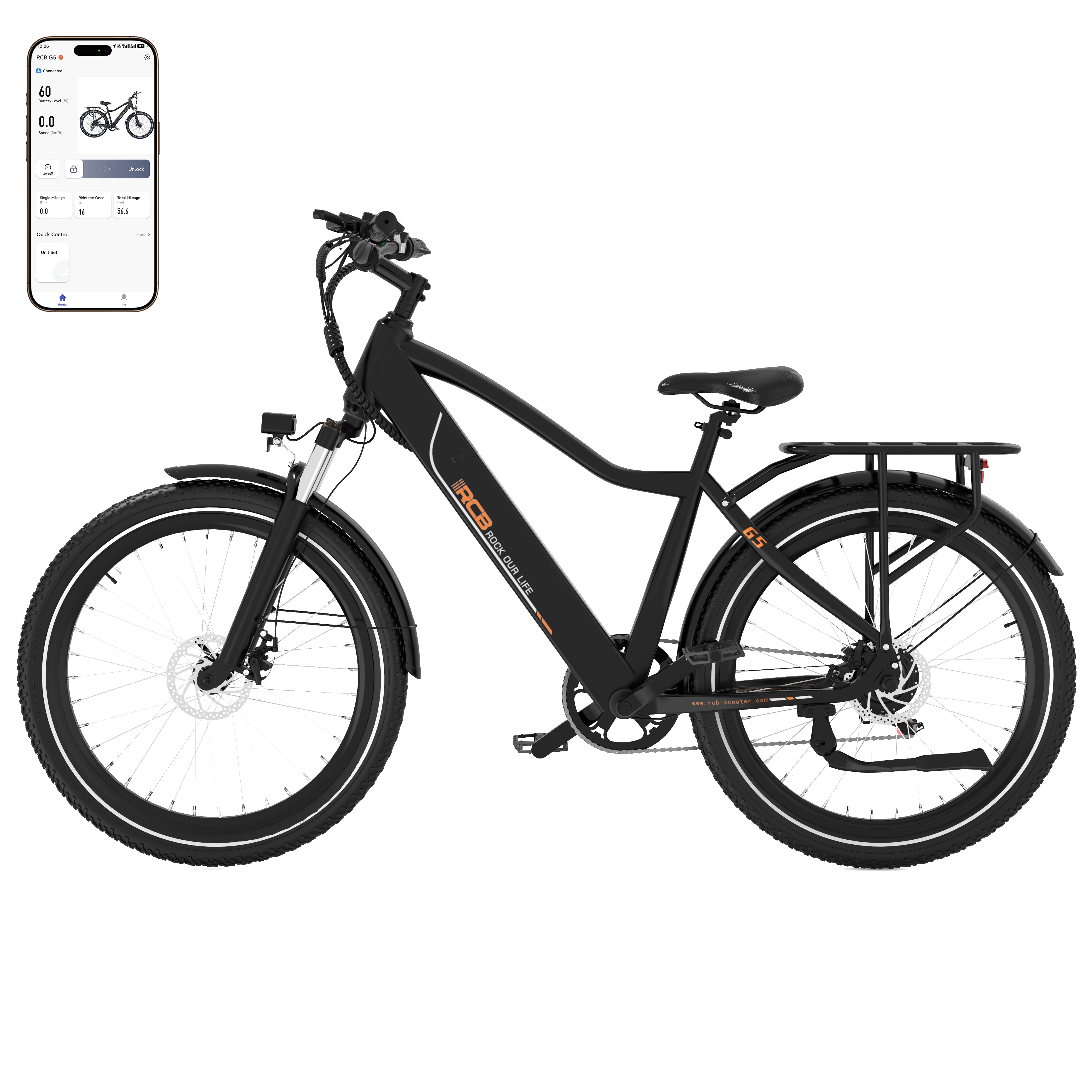 RCB G5 Electric Bike for Adults(RCB APP E BIKE)