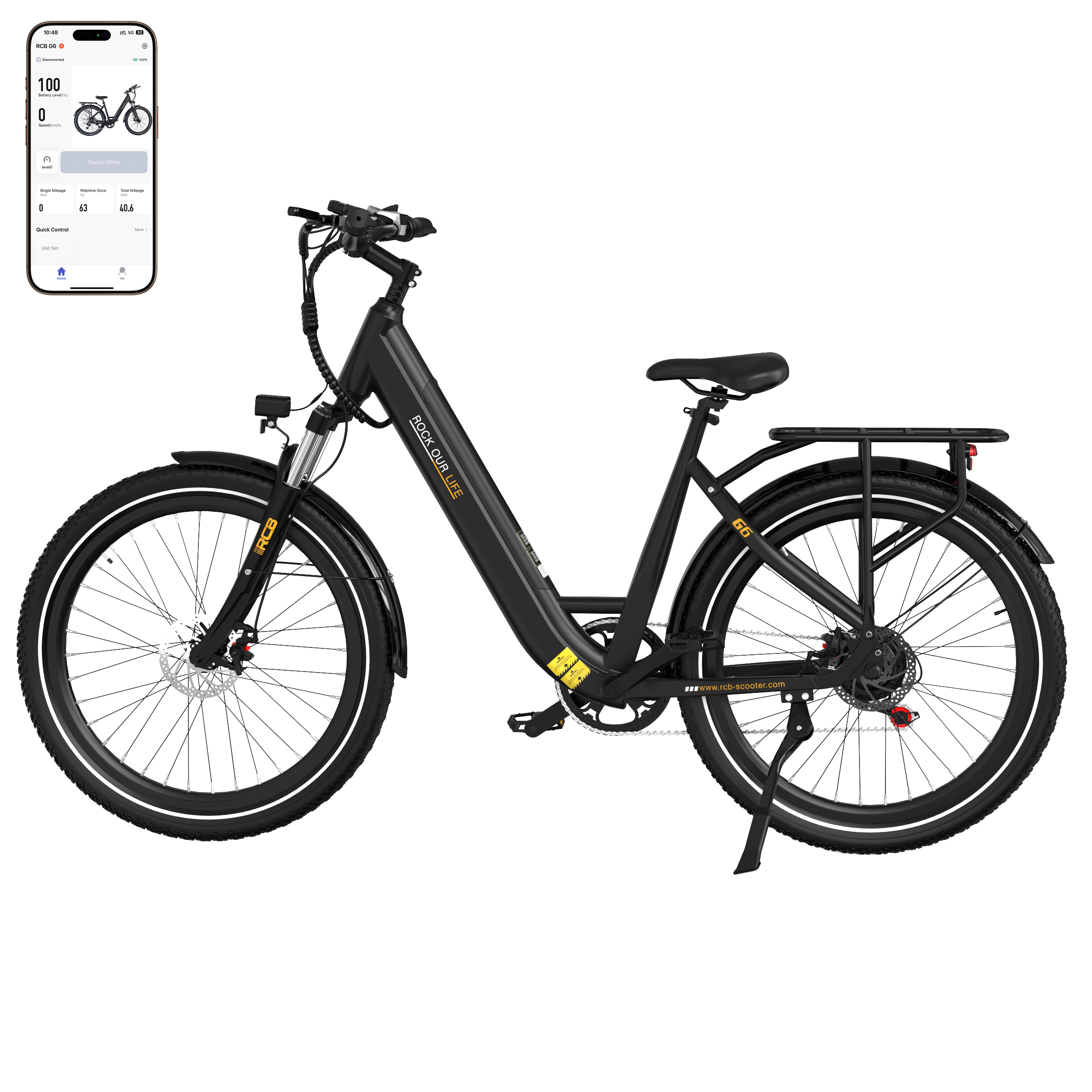 RCB G6 Electric Bike for Adults(RCB APP E BIKE)