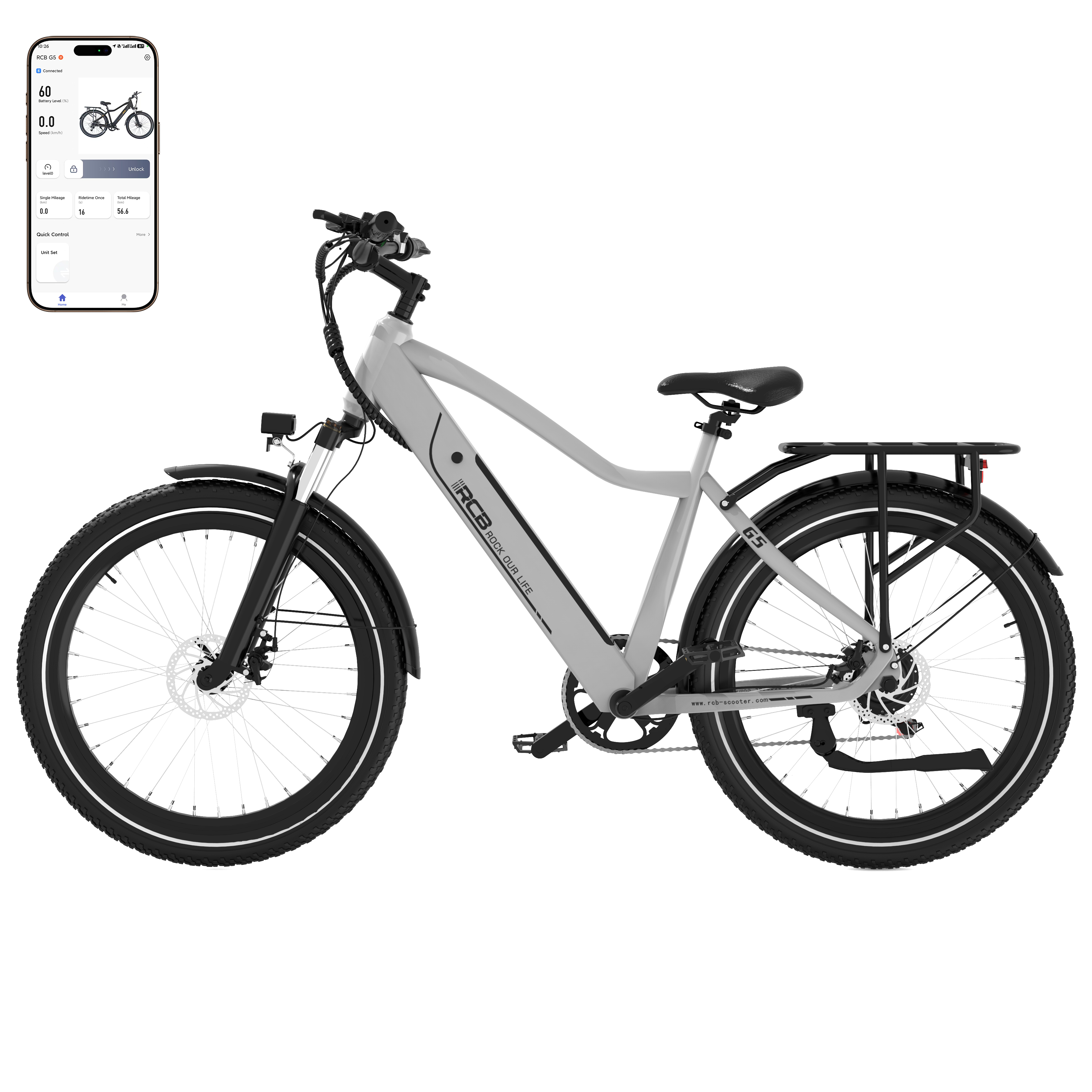 RCB G5 Electric Bike for Adults(RCB APP E BIKE)