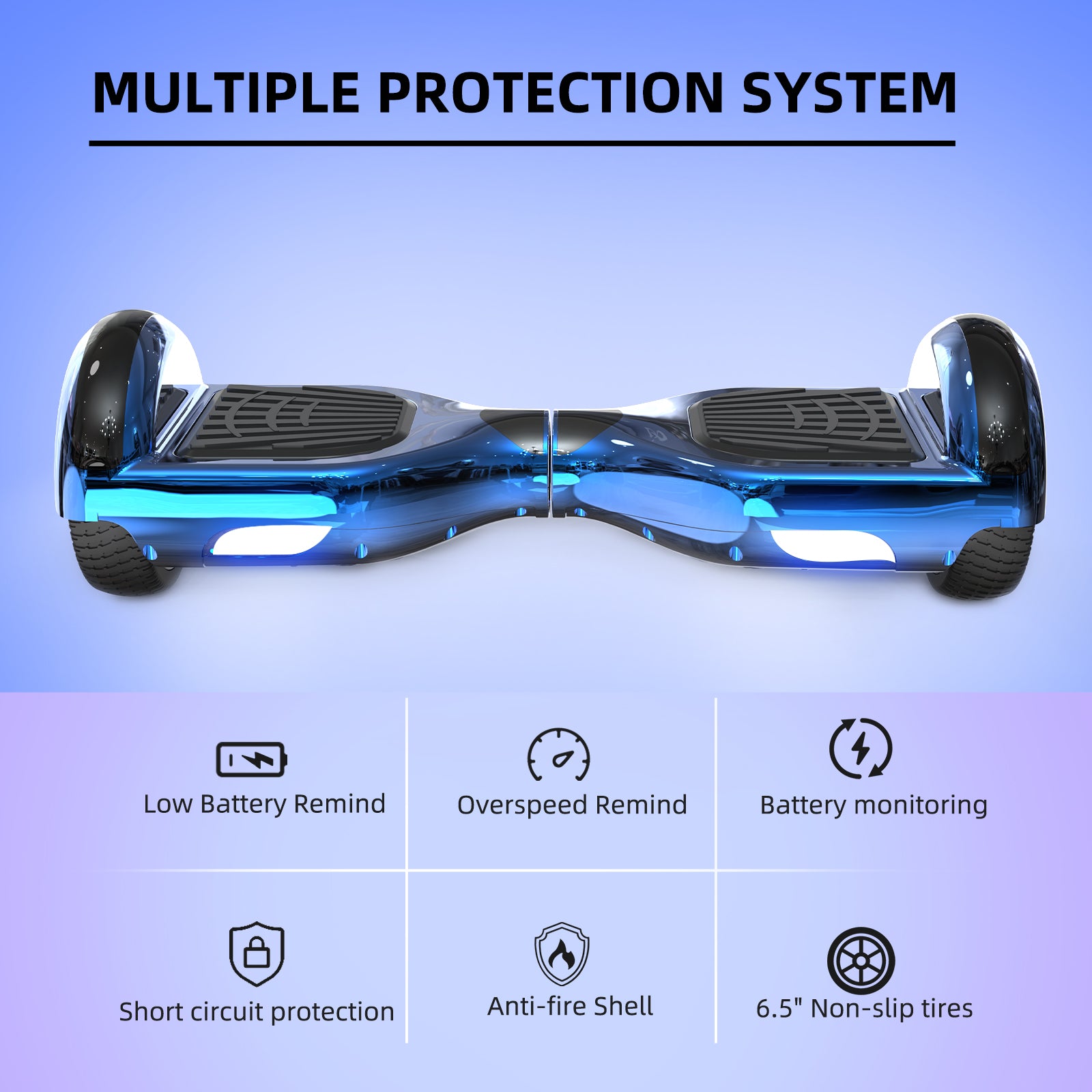 RCB JD6 Hoverboards 6.5 Inch Skateboard Children