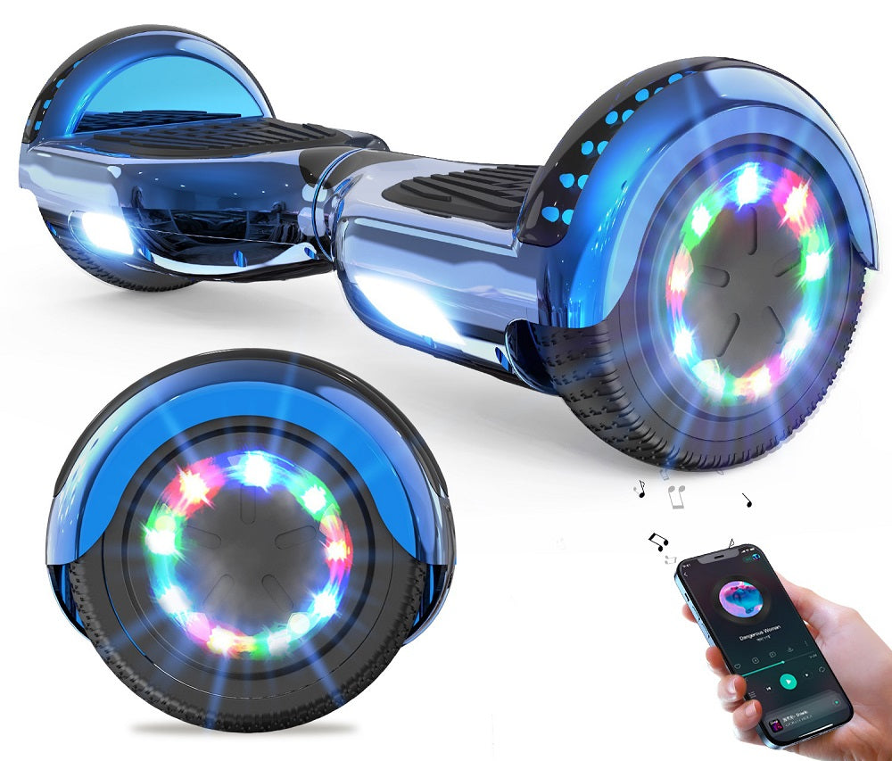 RCB JD6 Hoverboards 6.5 Inch Skateboard Children(Comes with five-color LED lights)