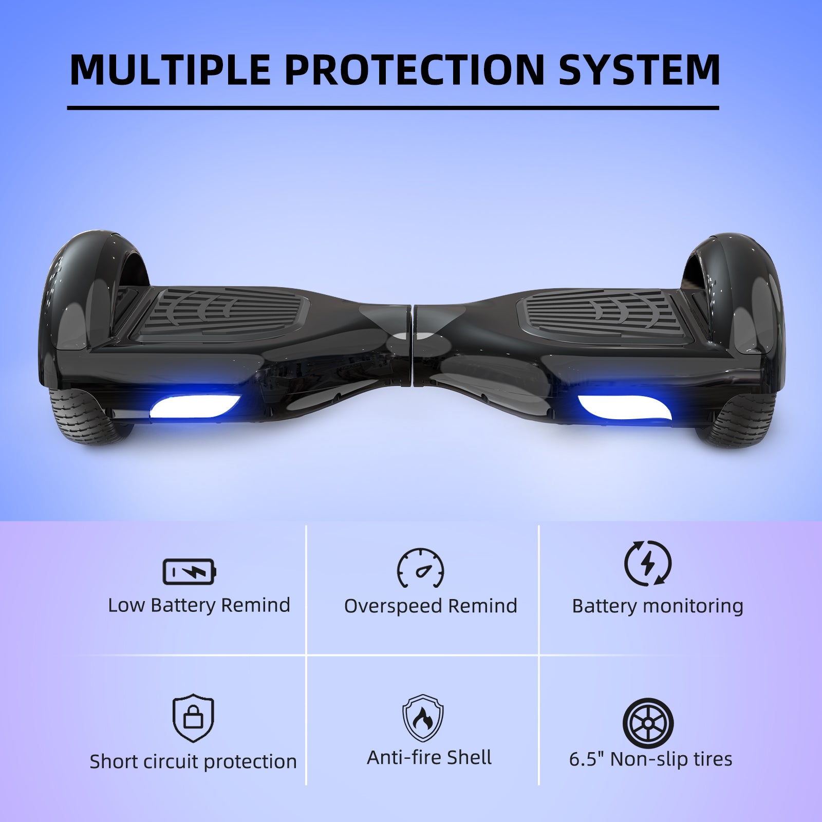 RCB JD6 Hoverboards 6.5 Inch Skateboard Children