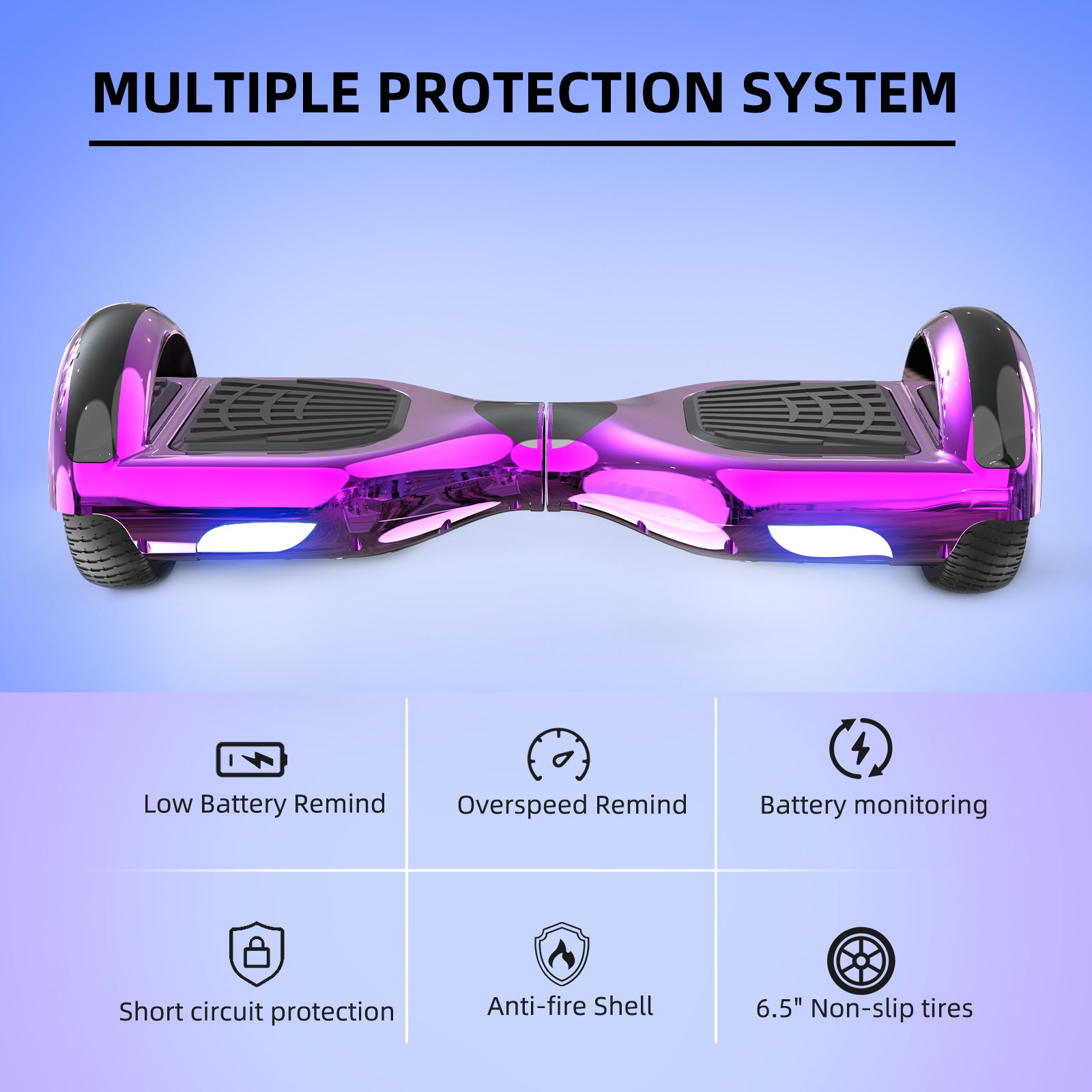 RCB JD6 Hoverboards 6.5 Inch Skateboard Children