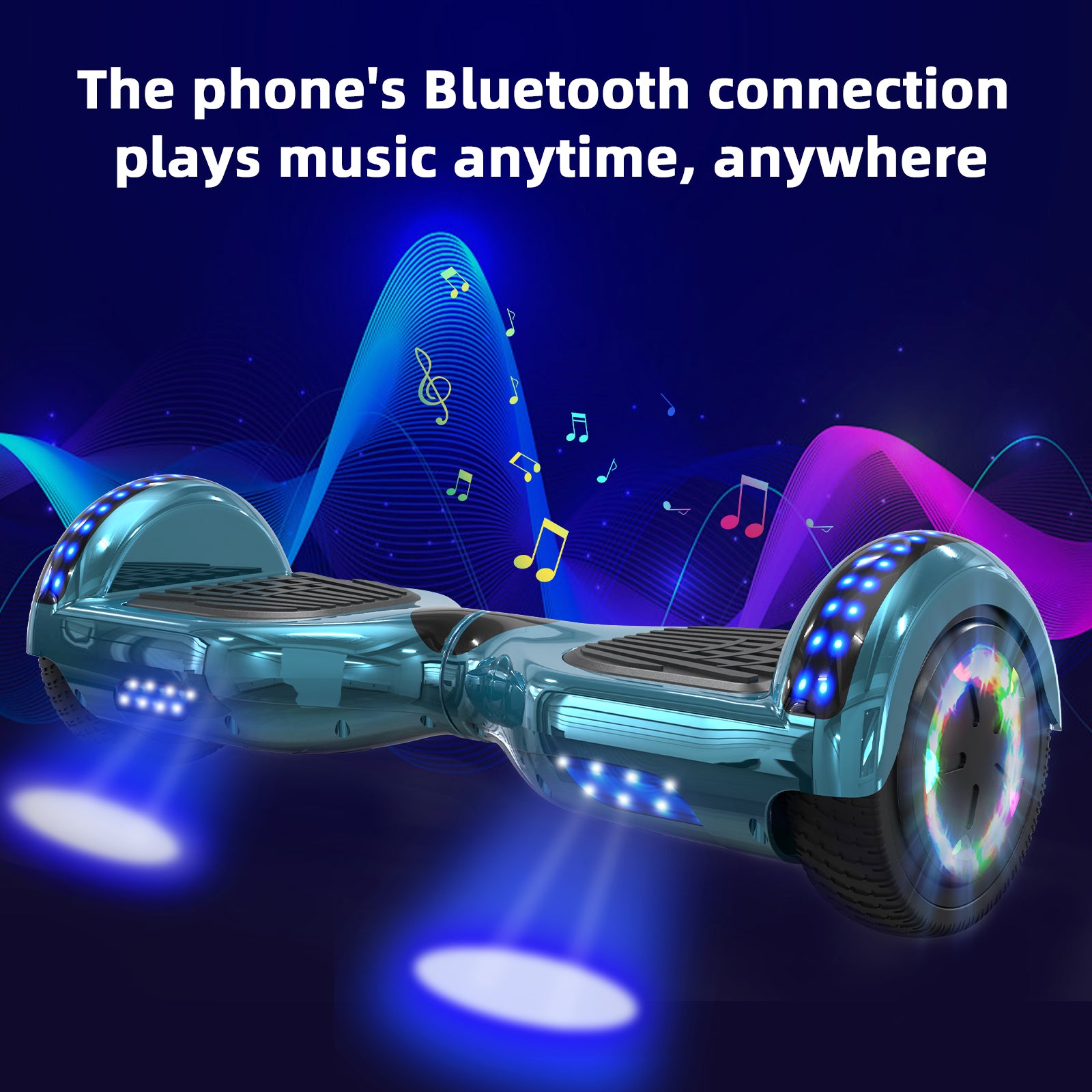 RCB JD6 Hoverboards 6.5 Inch Skateboard Children(Comes with five-color LED lights)