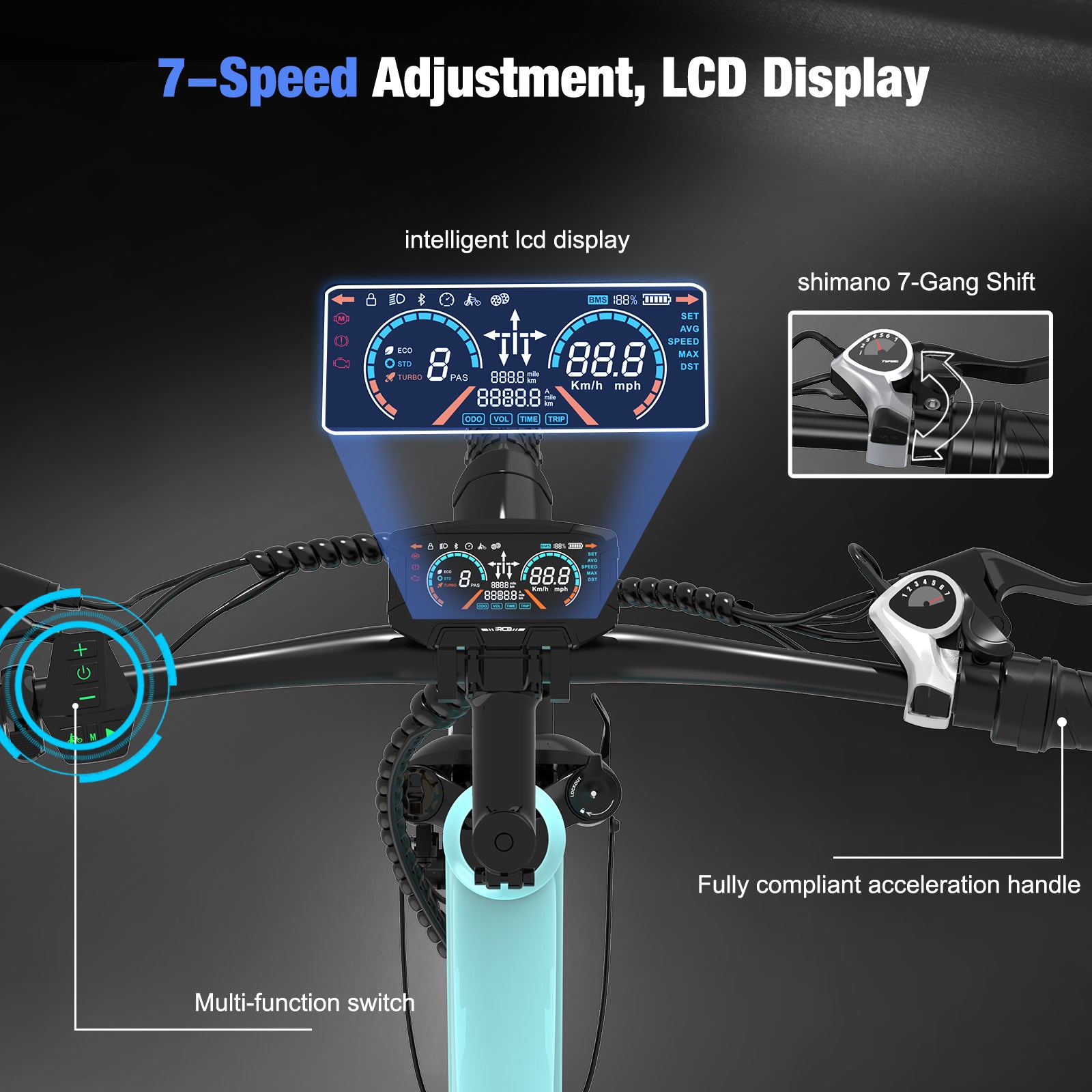 RCB G5 Electric Bike for Adults(RCB APP E BIKE)