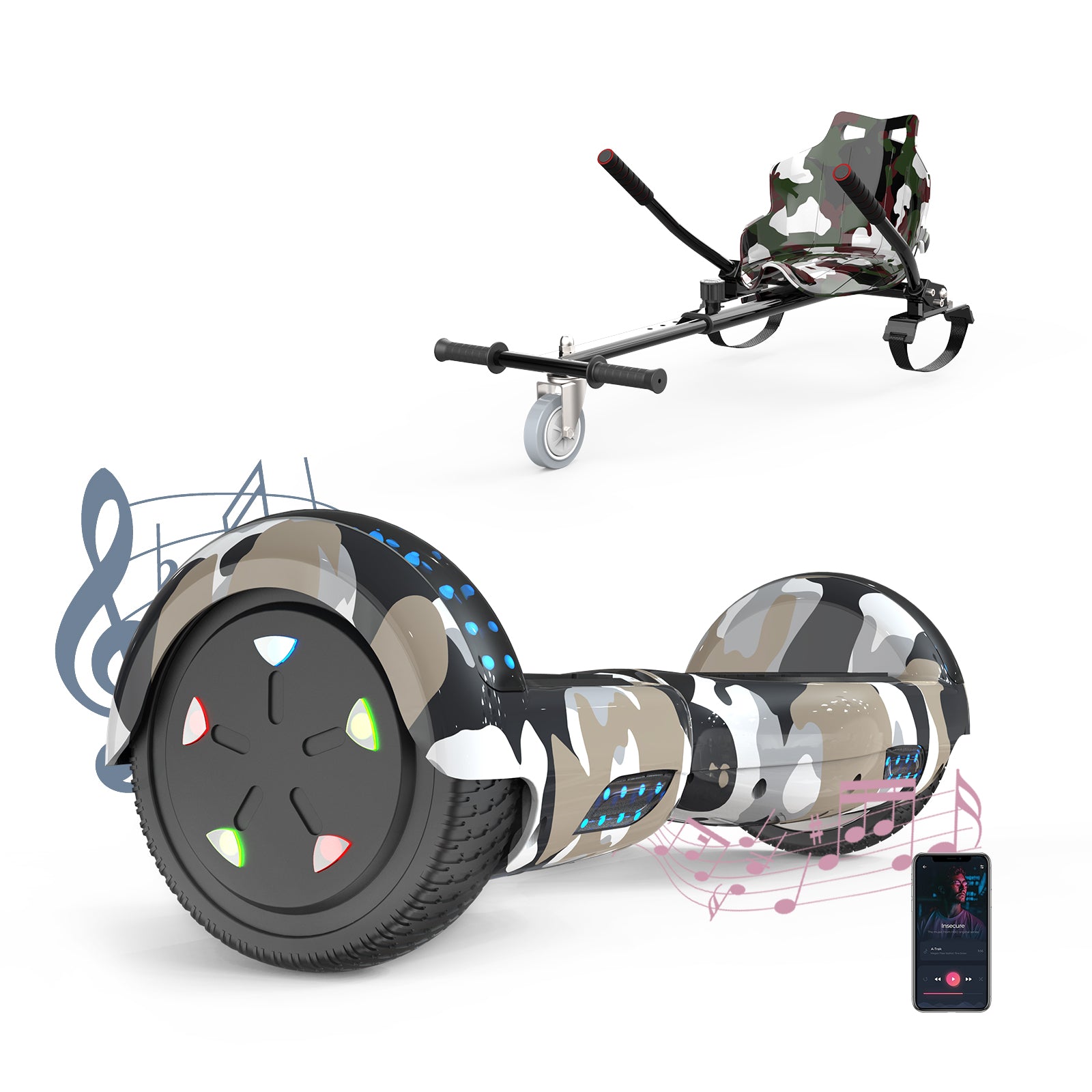 RCB JD6 Hoverboard + KT