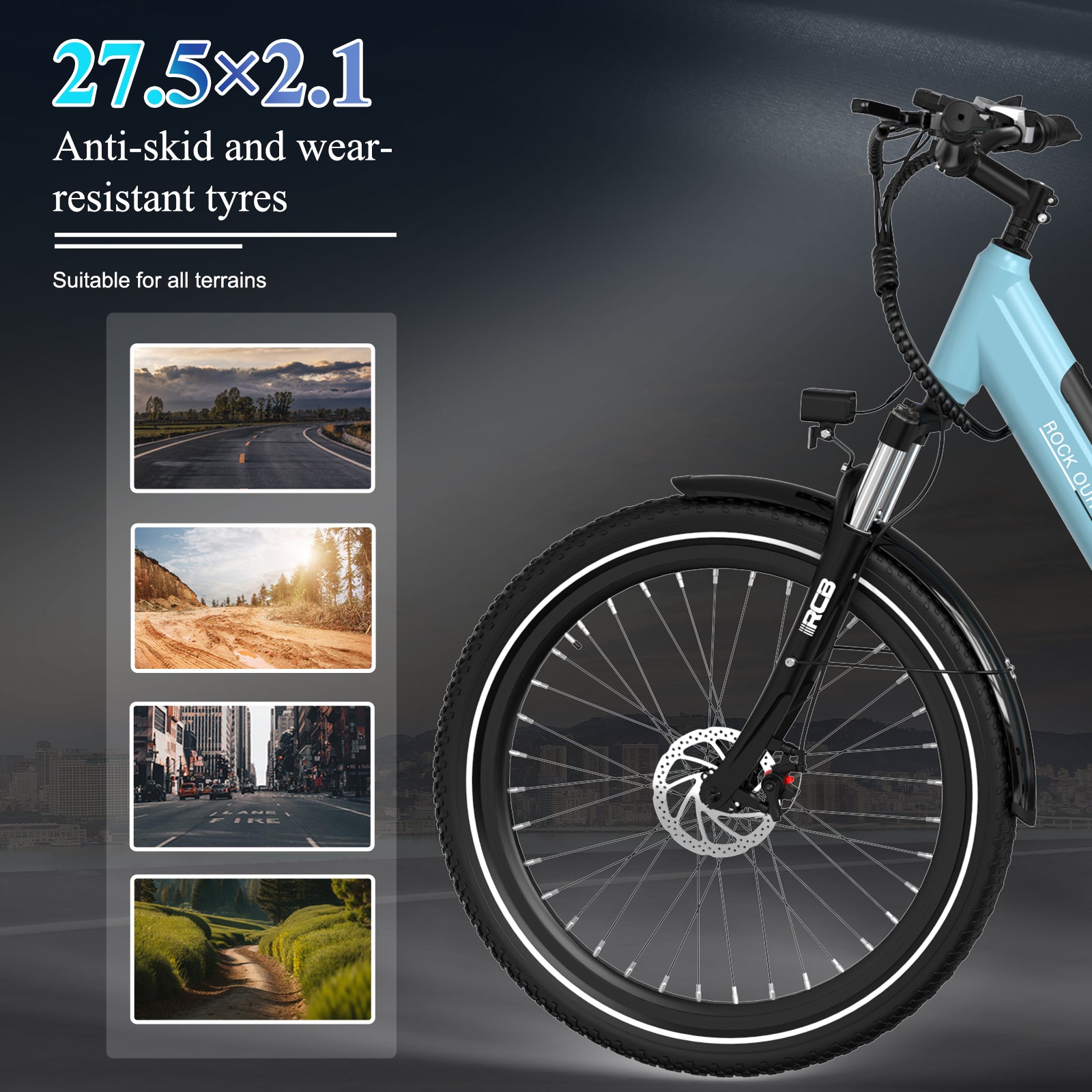 RCB G6 Electric Bike for Adults(RCB APP E BIKE)
