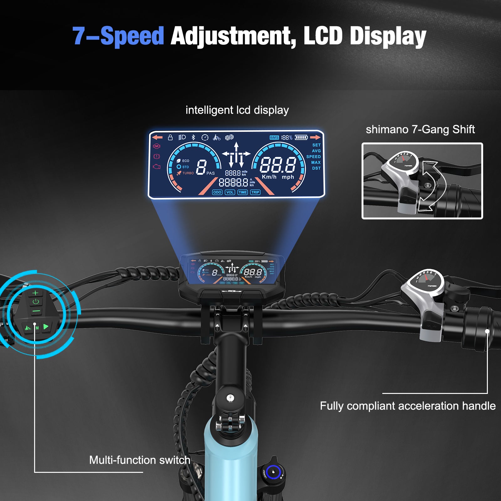 RCB G6 Electric Bike for Adults(RCB APP E BIKE)