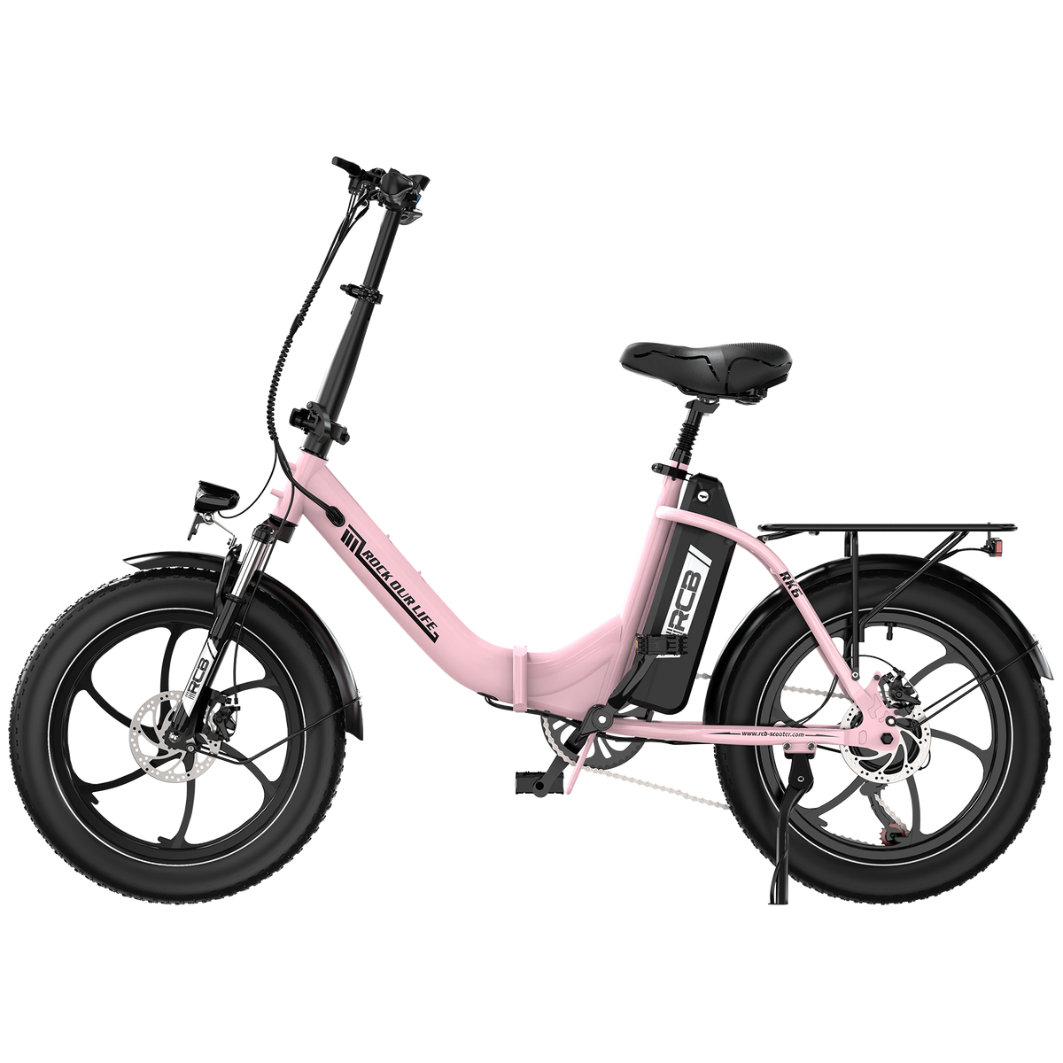 RCB RK6 Fat Tire Folding Electric Bicycle(RCB E BIKE)