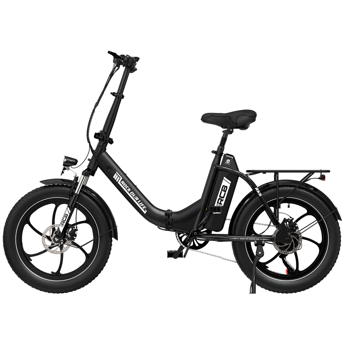 RCB RK6 Fat Tire Folding Electric Bicycle(RCB E BIKE)