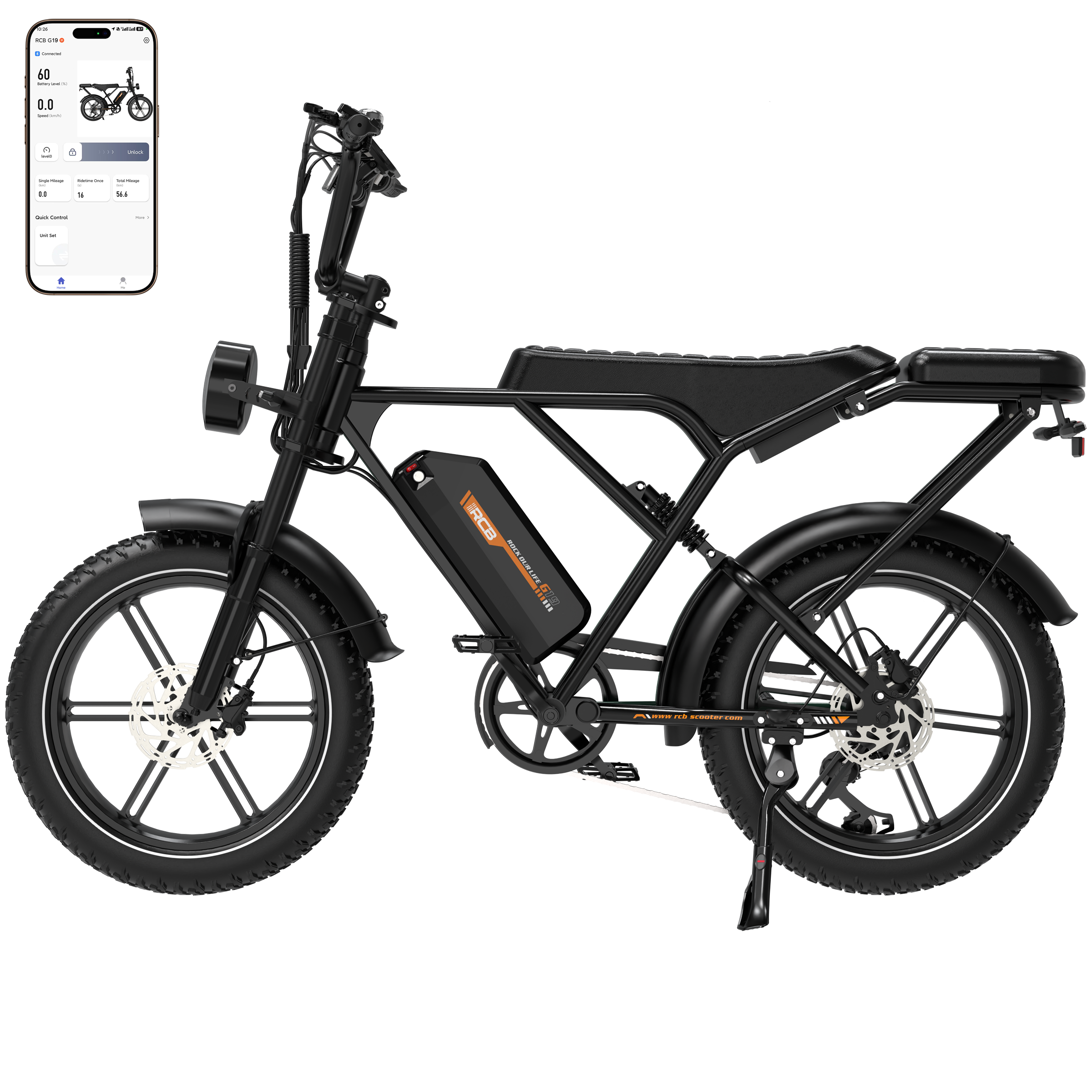 RCB G19 Electric Bike for Adults(RCB APP E BIKE)