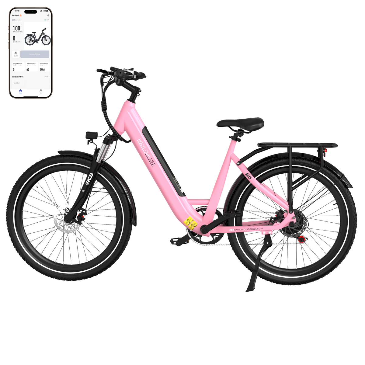 RCB G6 Electric Bike for Adults(RCB APP E BIKE)