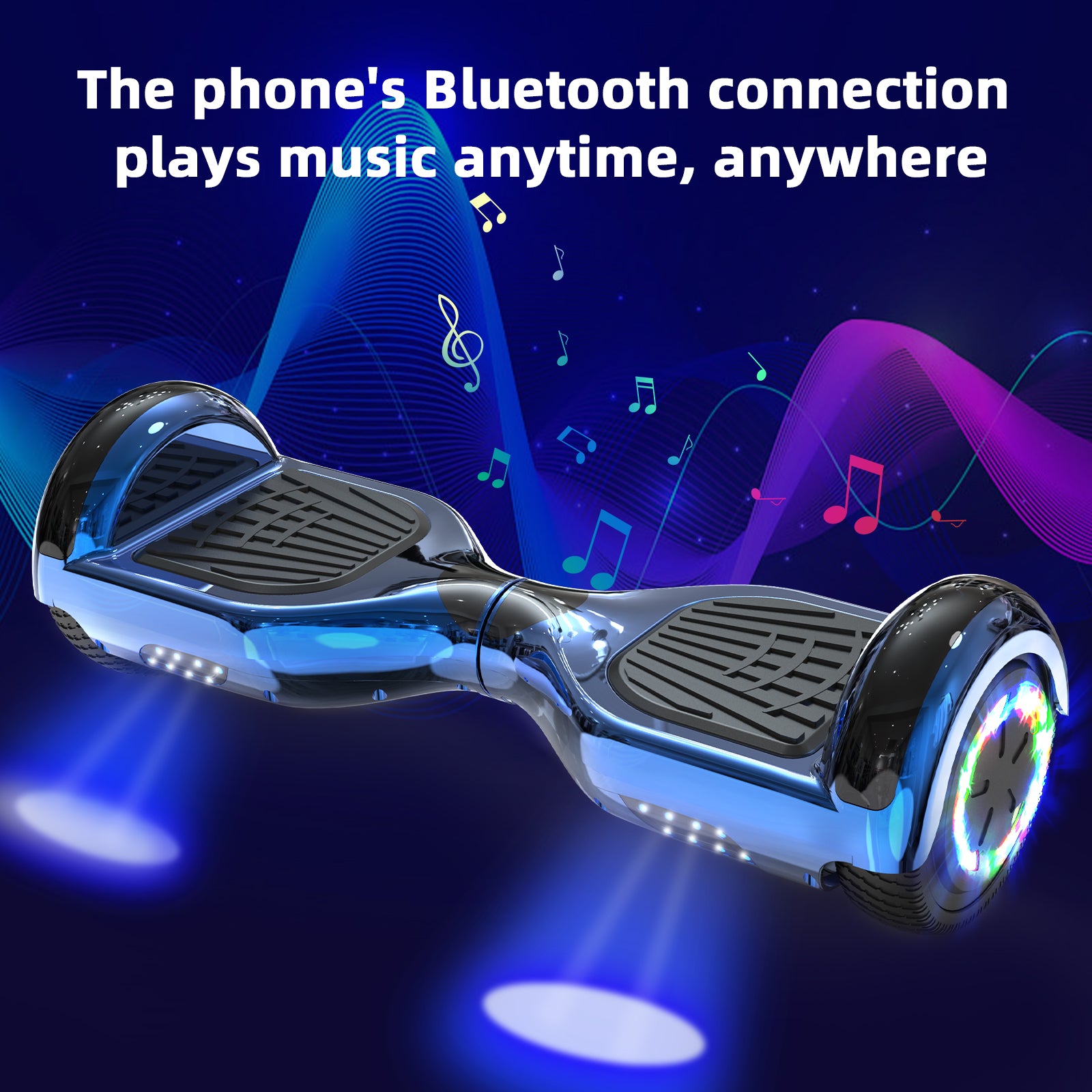 RCB JD6 Hoverboards 6.5 Inch Skateboard Children（Comes with five-color LED lights）