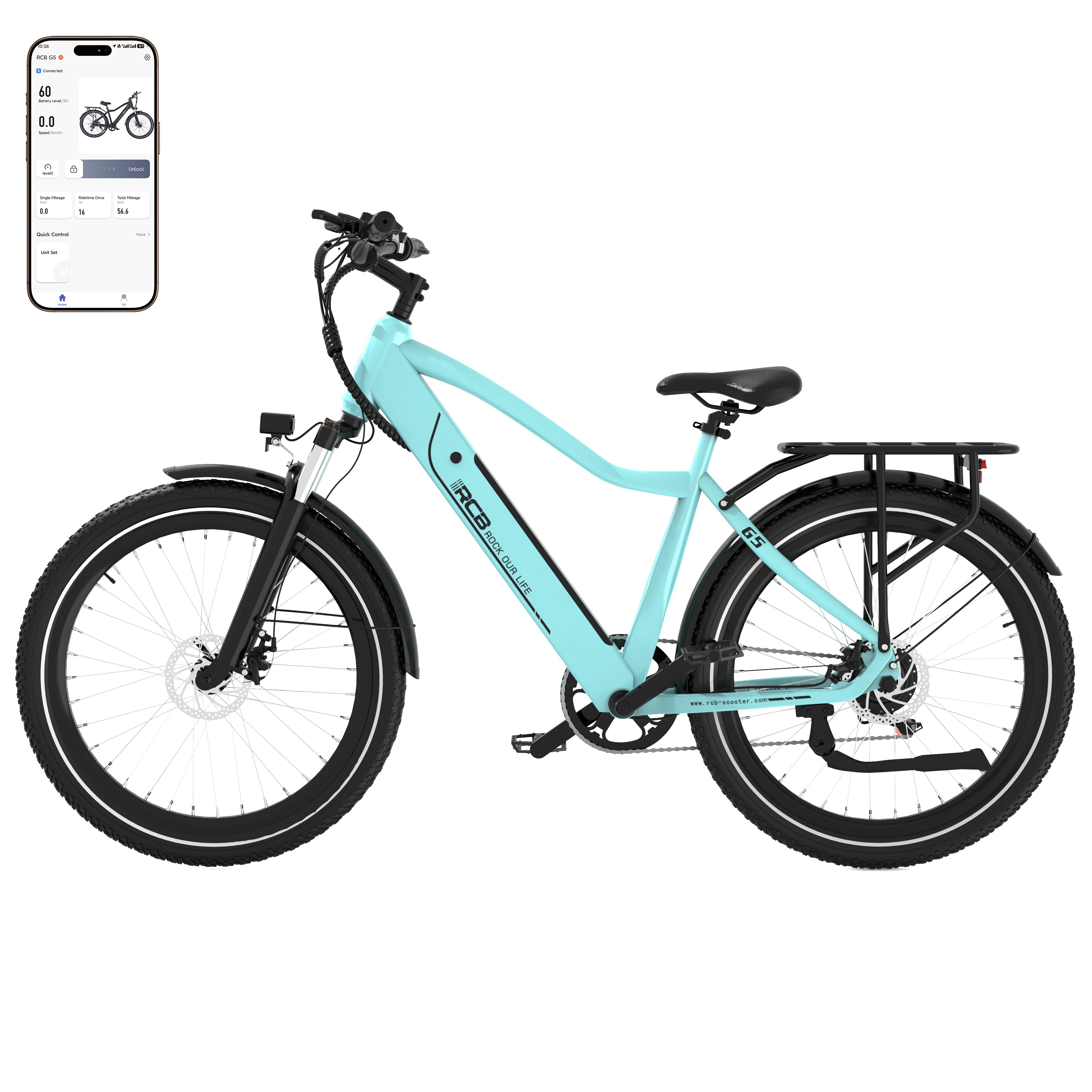 RCB G5 Electric Bike for Adults(RCB APP E BIKE)