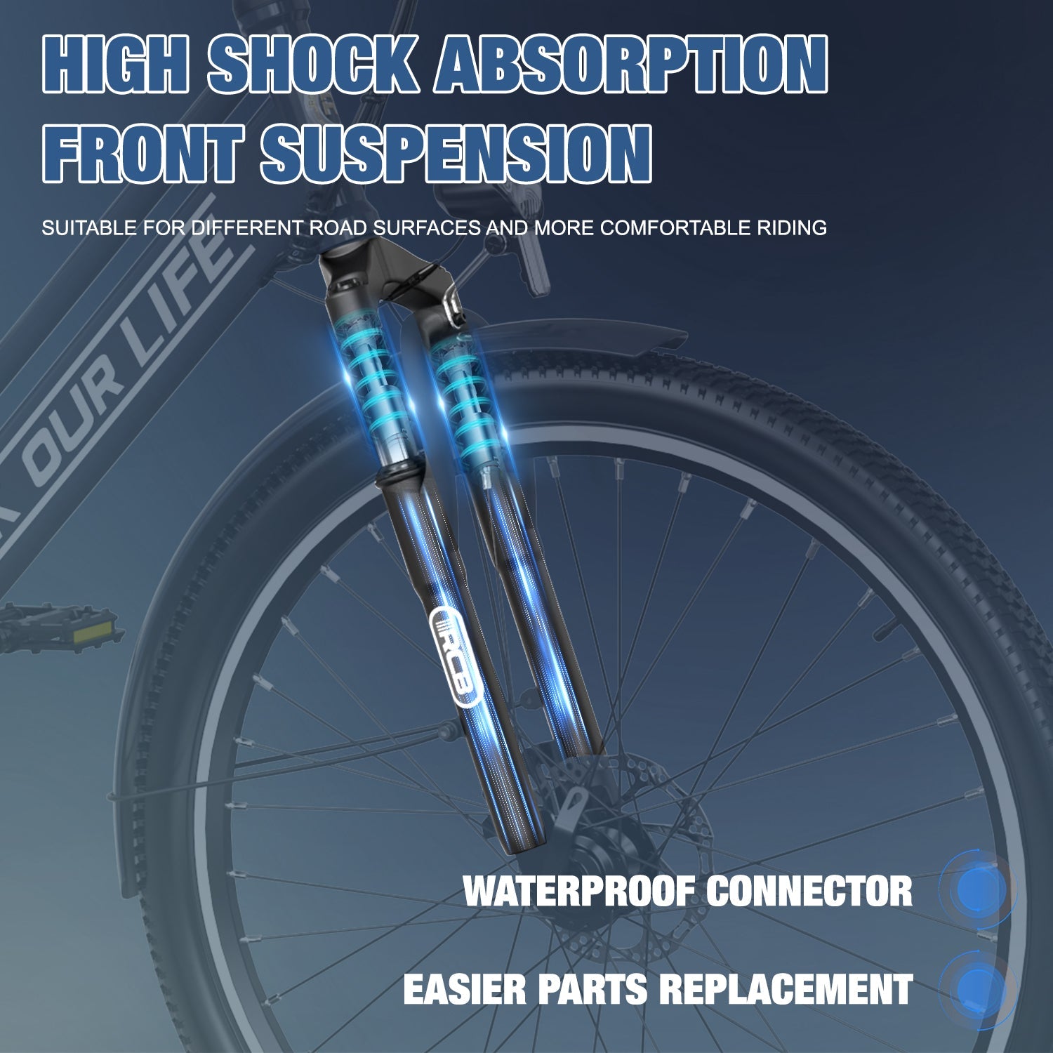 RCB RK8S Electric Bike for Adults(RCB E BIKE)