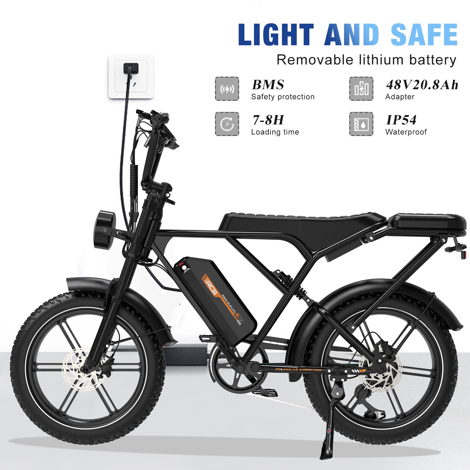 RCB G19 Electric Bike for Adults(RCB APP E BIKE)