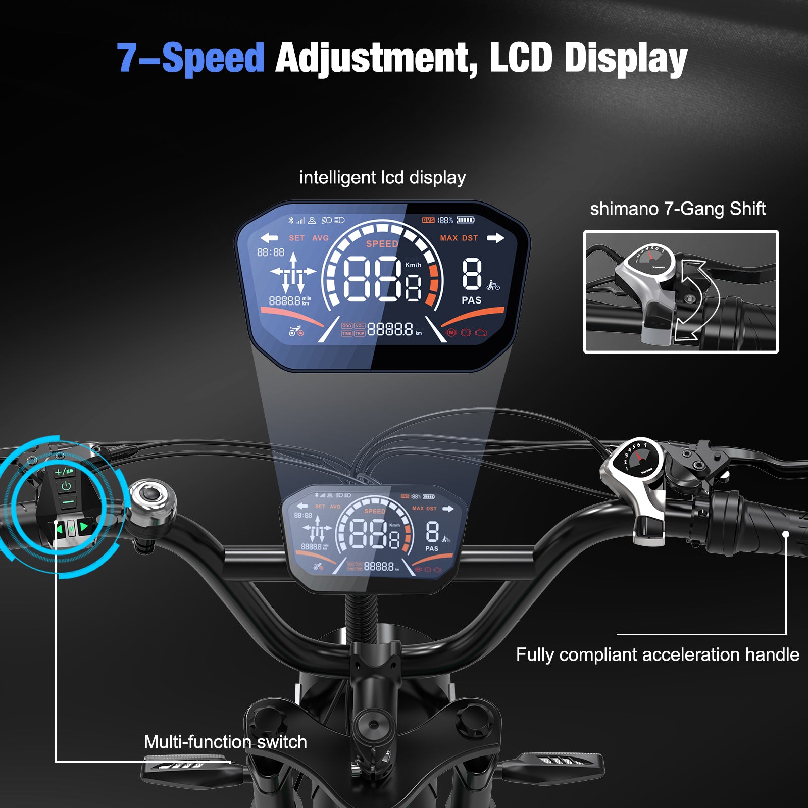RCB G19 Electric Bike for Adults(RCB APP E BIKE)