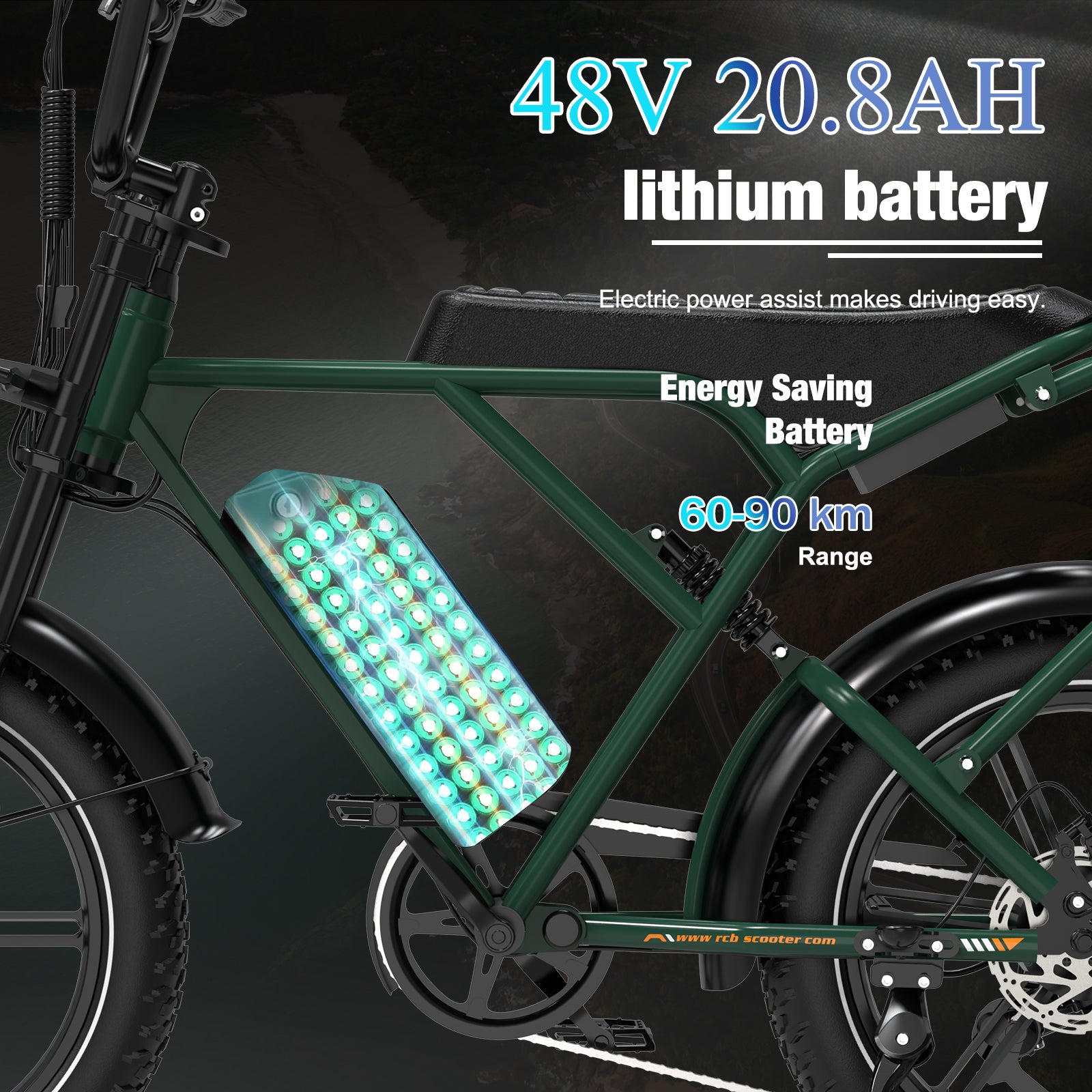 RCB G19 Electric Bike for Adults(RCB APP E BIKE)