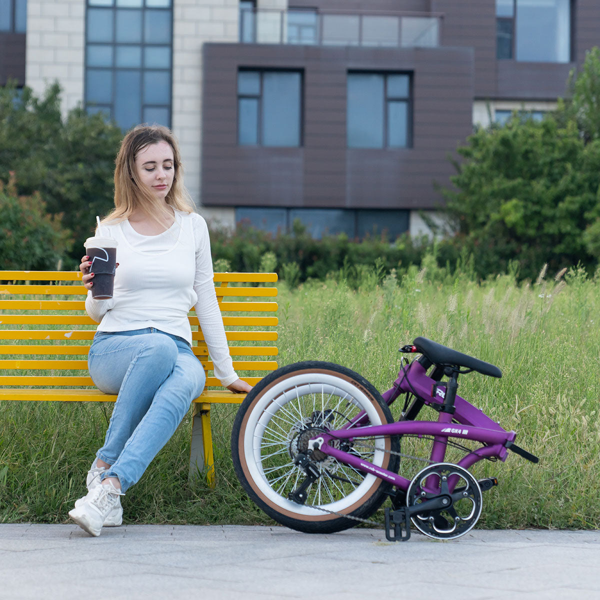 RCB GK4 Folding Portable City Bike (No electric)