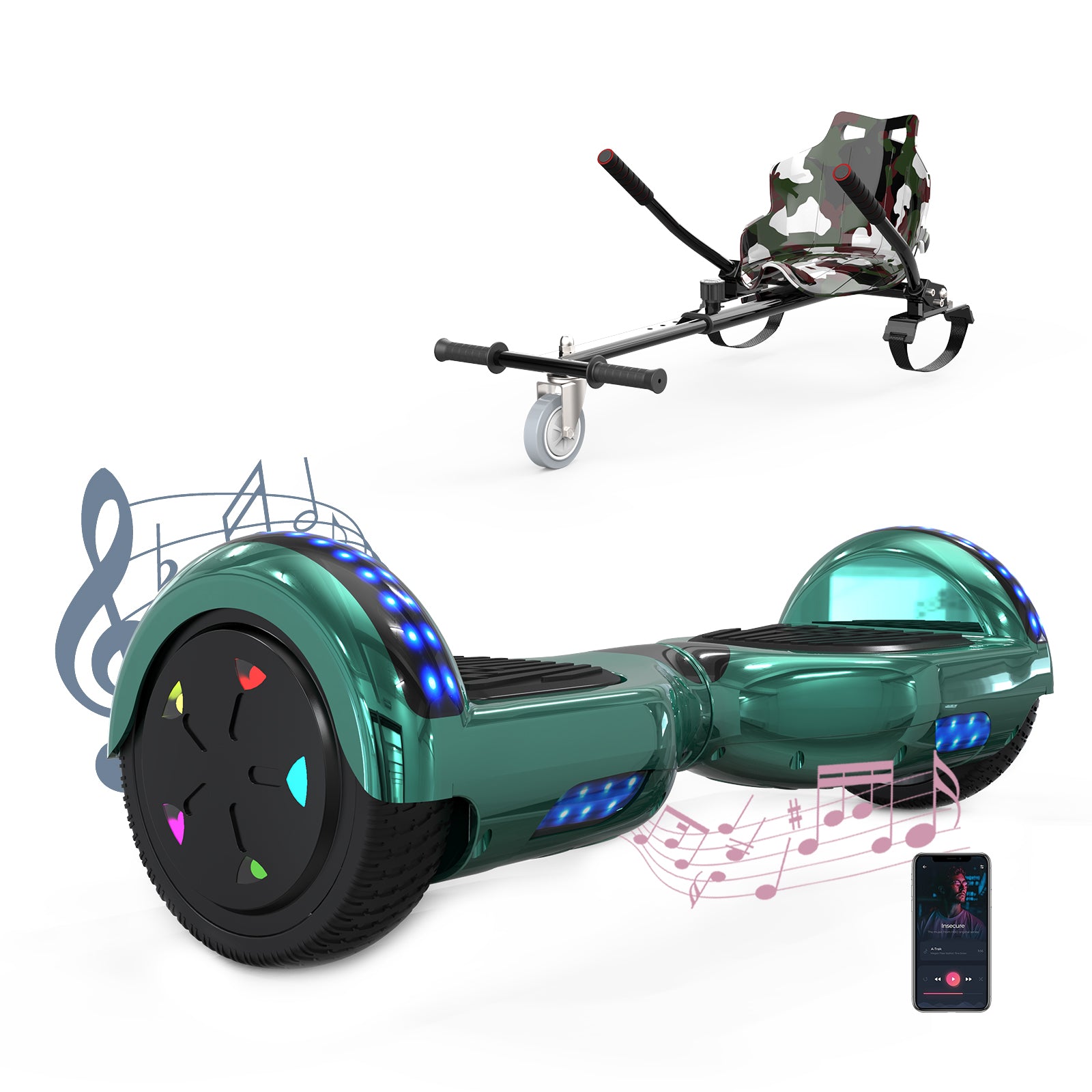 RCB JD6 Hoverboard + KT