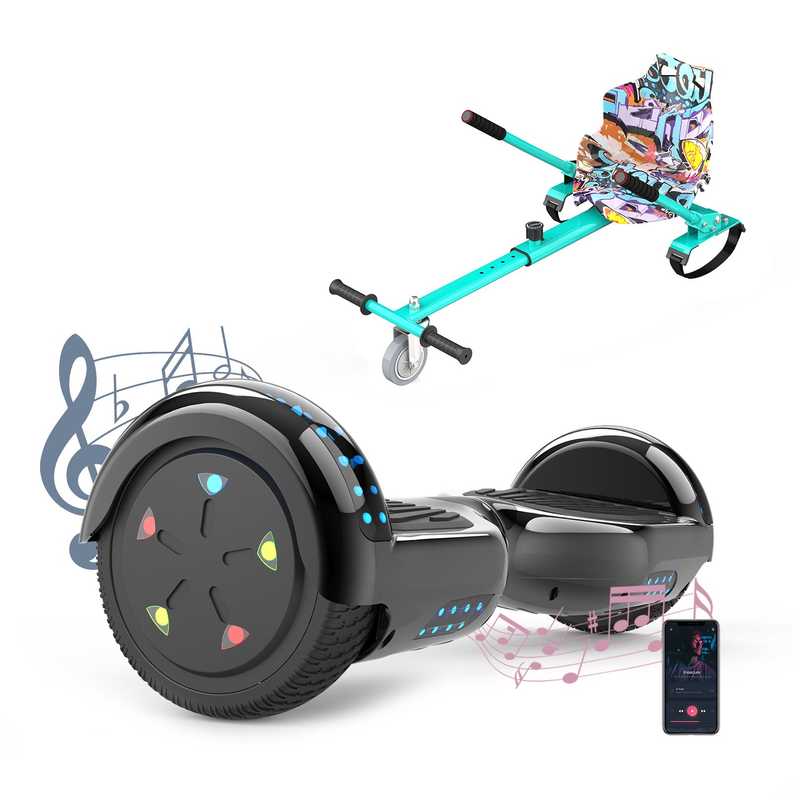 RCB JD6 Hoverboard + KT