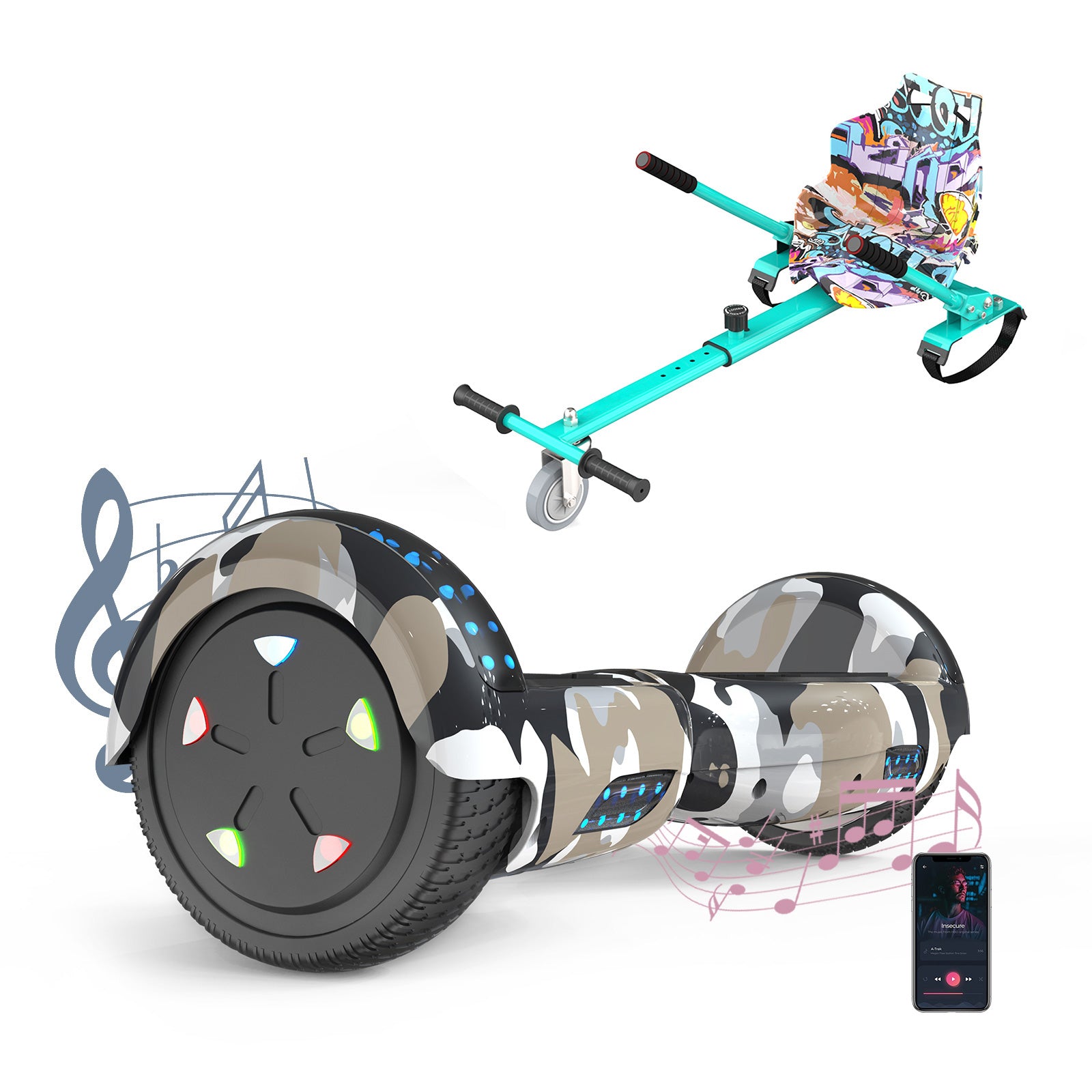RCB JD6 Hoverboard + KT