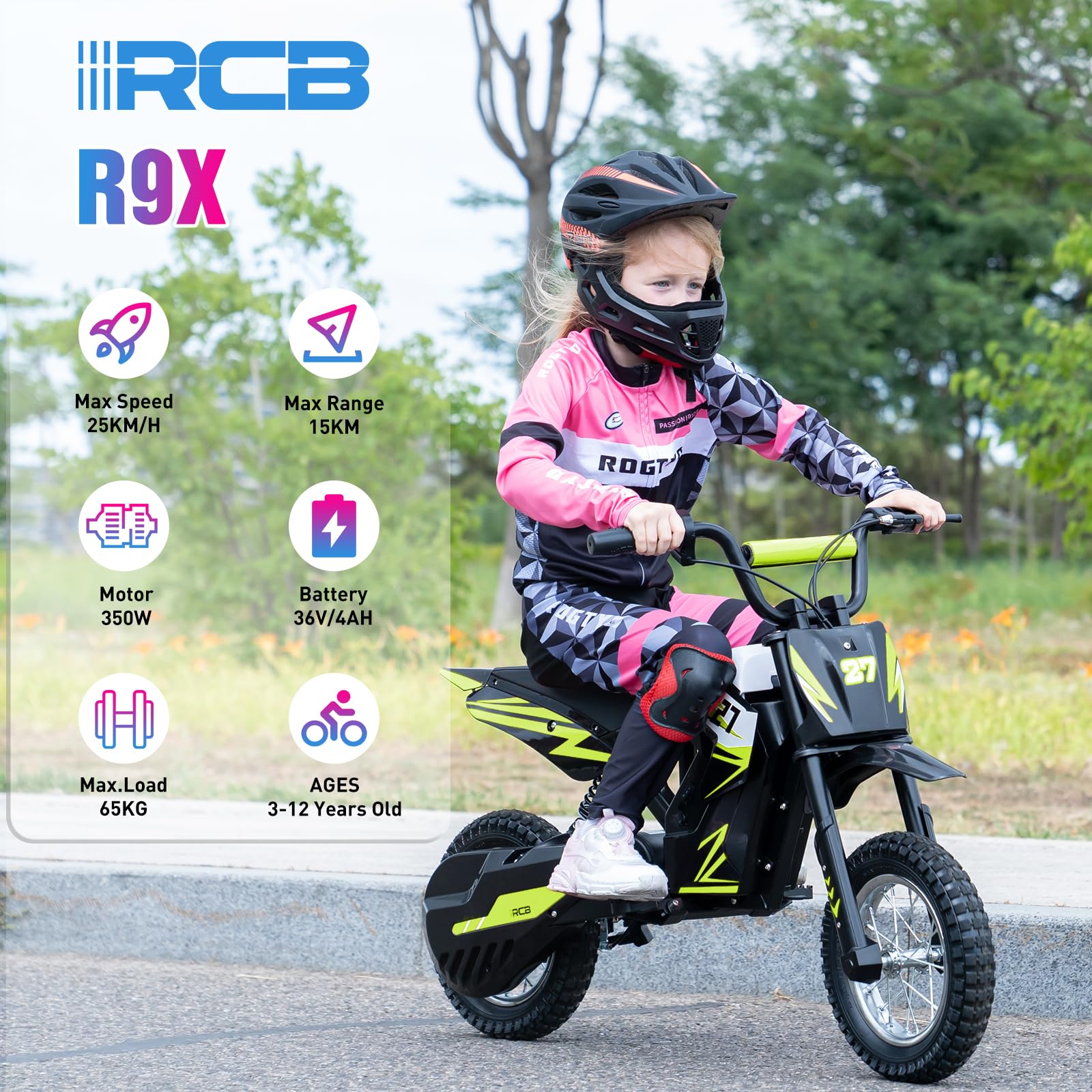 RCB R9X Electric Motocross Dirt Bike（RCB TECH R9X）