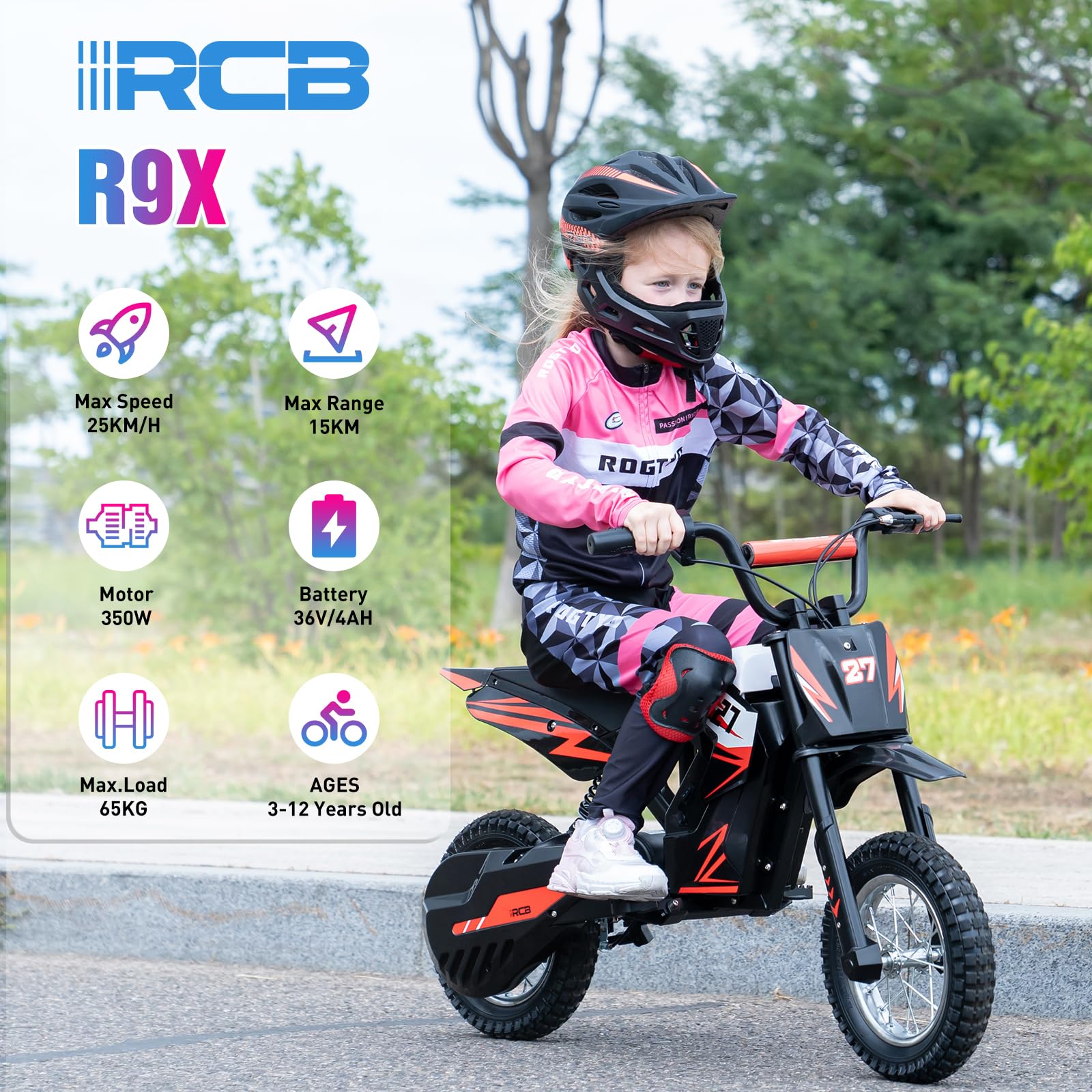 RCB R9X Electric Motocross Dirt Bike（RCB TECH R9X）