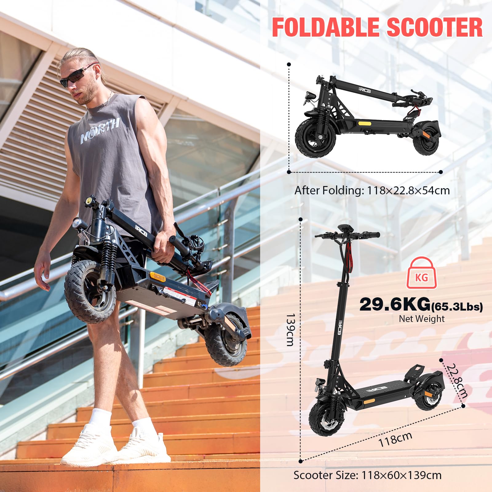 RCB D5 Electric Scooter