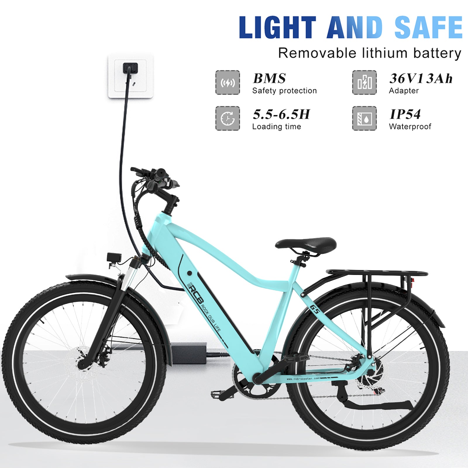 RCB G5 Electric Bike for Adults(RCB APP E BIKE)
